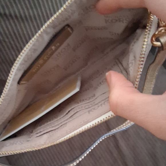 Michael Kors Silver and Gold Star Rocket Wristlet - Picture 3 of 3